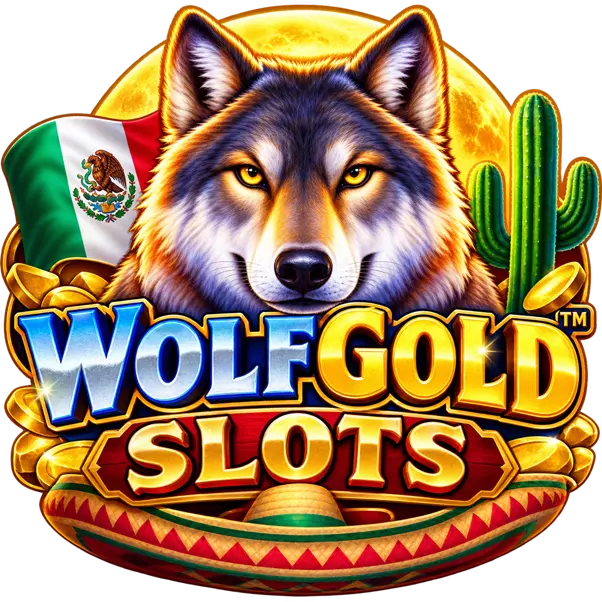 Logotipo oficial de Wolfgold Slots México